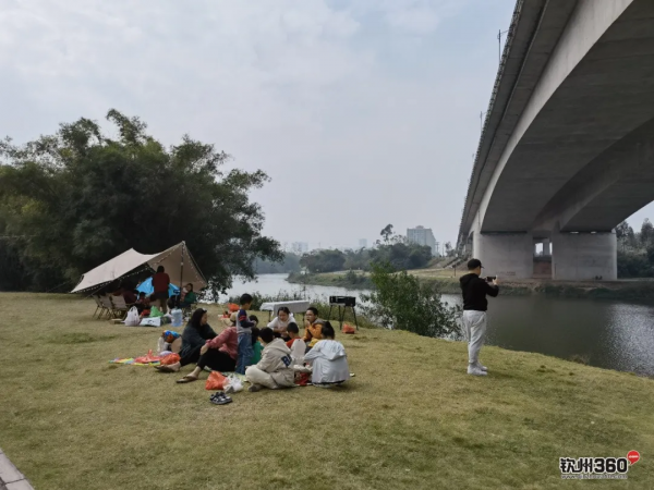 火了！欽江一江兩岸受歡迎，健身驛站人氣滿滿