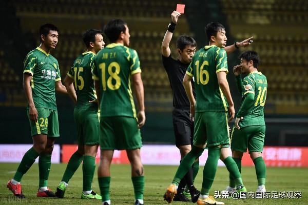 涉及北京國安VS深足！王學智：晉鵬翔紅牌是錯判！周鑫不應被罰下