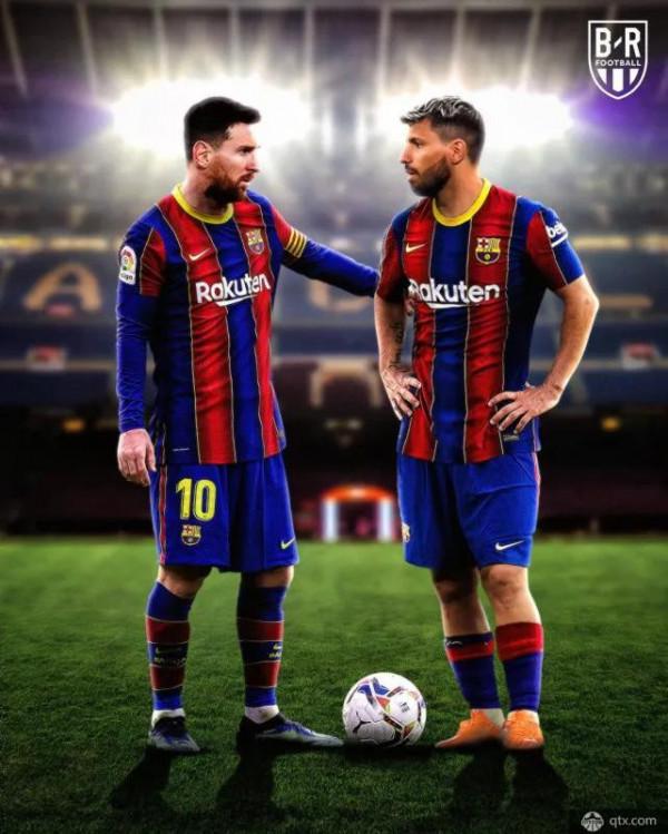 阿根廷球星阿圭羅因心臟不適，無法堅持比賽，日前不得已宣佈退役