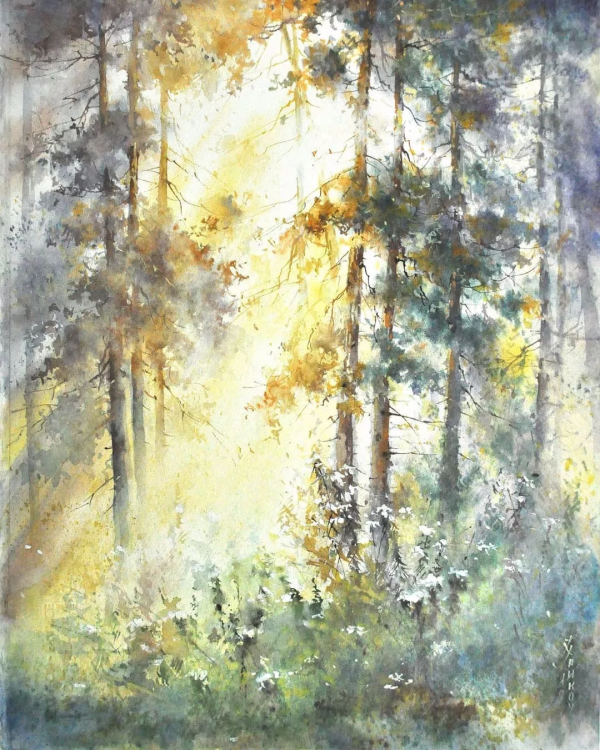 鑑賞 | 大自然的鐘靈毓秀，都在他的畫裡