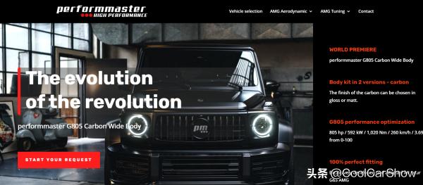 Performmaster新作，805馬力加持的AMG G63連超跑也不怕