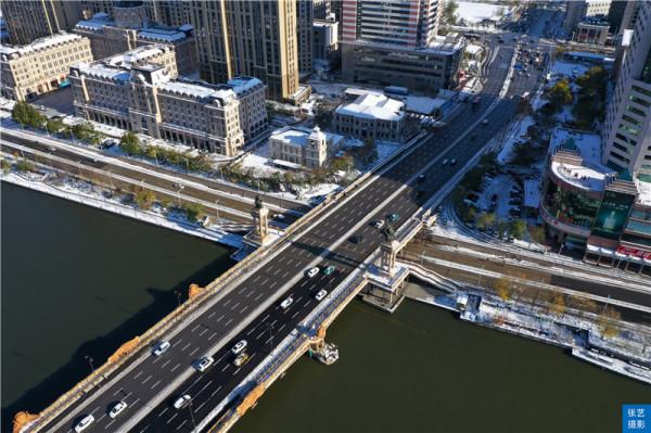 天津有12座橋橫跨海河兩岸,這一座不但有歷史還有顏值 天津有12座橋橫跨海河兩岸,這一座不但有歷史還有顏值