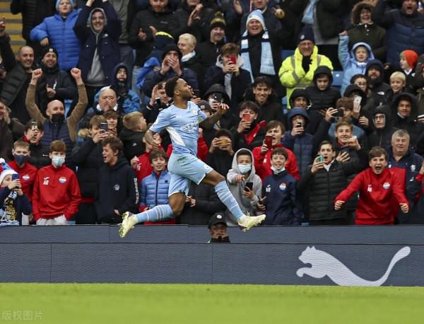 英超-斯特林點射收穫第100球 曼城1-0十人狼隊 六連勝繼續領跑 英超-斯特林點射收穫第100球 曼城1-0十人狼隊 六連勝繼續領跑