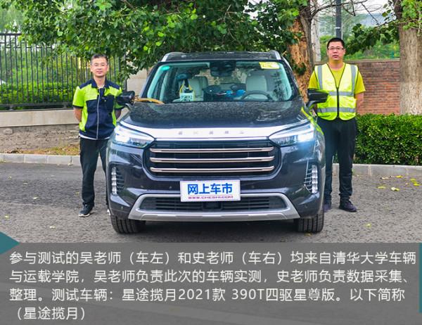 專業儀器,客觀資料 清華教授測試星途攬月真實油耗 專業儀器,客觀資料 清華教授測試星途攬月真實油耗