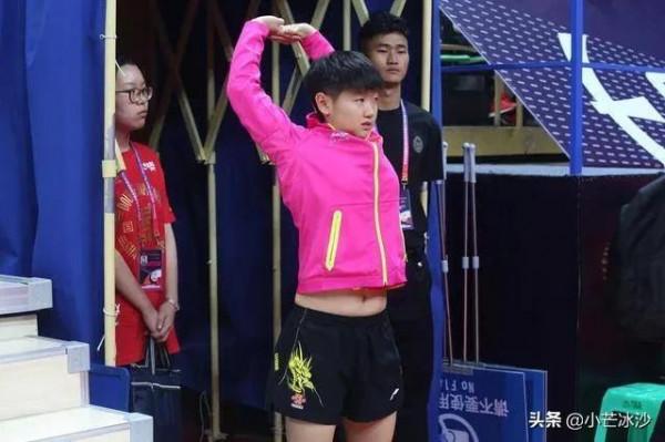 孫穎莎乒超聯賽加油