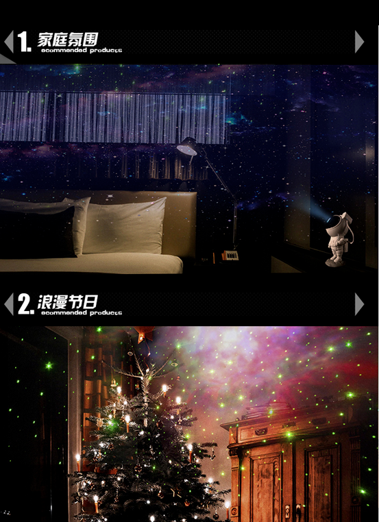 超逼真的宇航員3D星空燈，陪你看遍整個星空