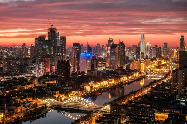 連續降雨之後的“津雲”，美到不像話