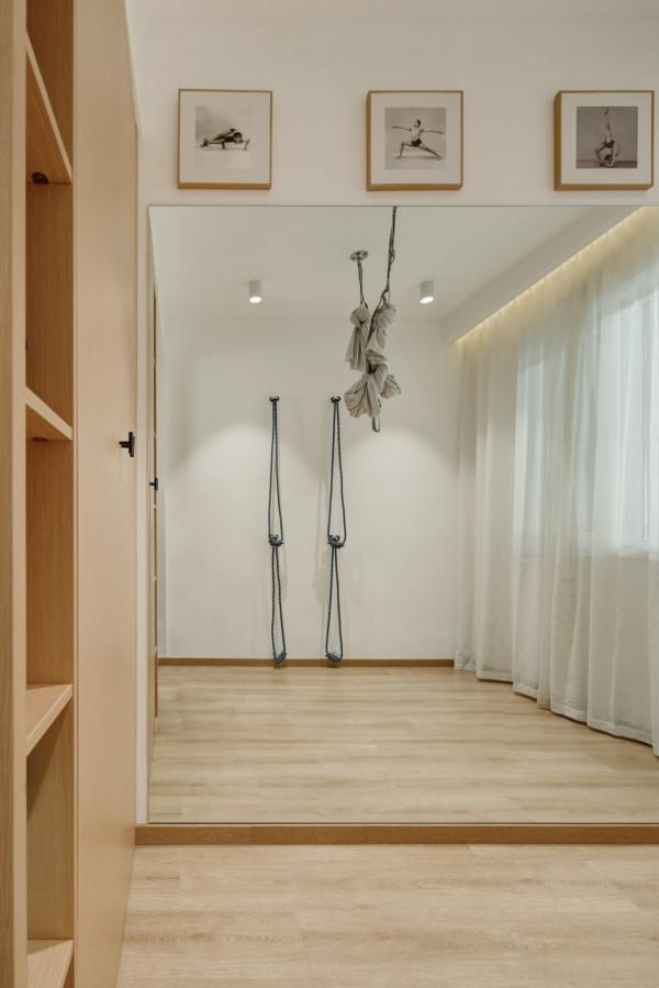 客廳沒有沙發，去掉了&OpenCurlyDoubleQuote;會客功能&rdquo;，這套95㎡的家，住起來太爽了