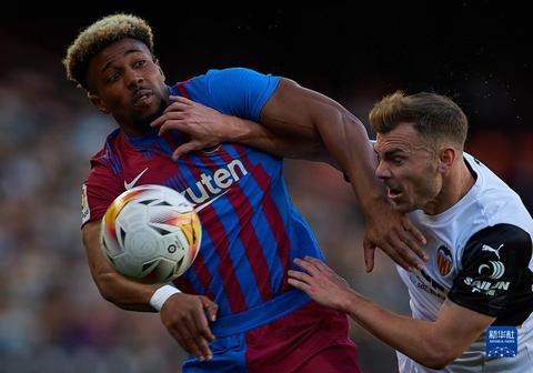 西甲：巴薩勝巴倫西亞