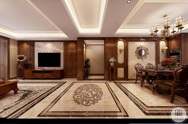 170平美式古典並不過分強調繁複的雕刻，不失懷舊、浪漫的感覺