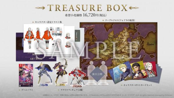 《火焰紋章無雙：風花雪月》TREASURE BOX內容公開 售價919元