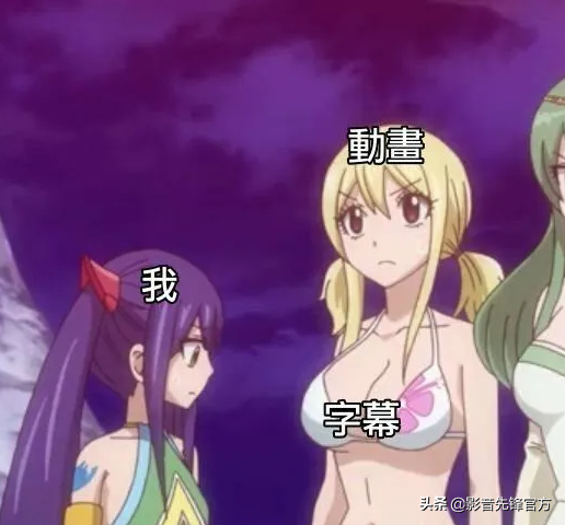 看國外動漫時的你