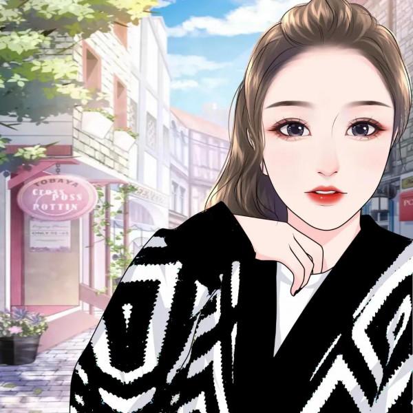 女生頭像｜卡通漫畫頭像｜手繪頭像