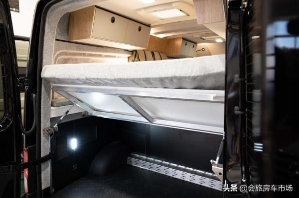 稀缺MAN商用底盤四驅房車，內部獨特設計廚房可拼成床位