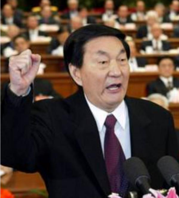 九江長江大堤決口，朱鎔基與當地領導握手板著臉，講話時偷偷擦淚