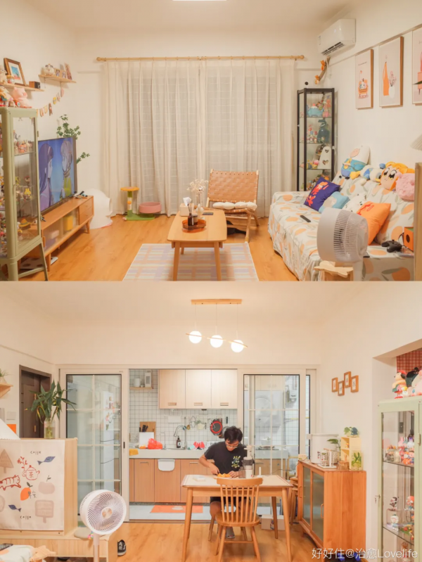 她家簡直是個種草機，原木空間進來就出不去