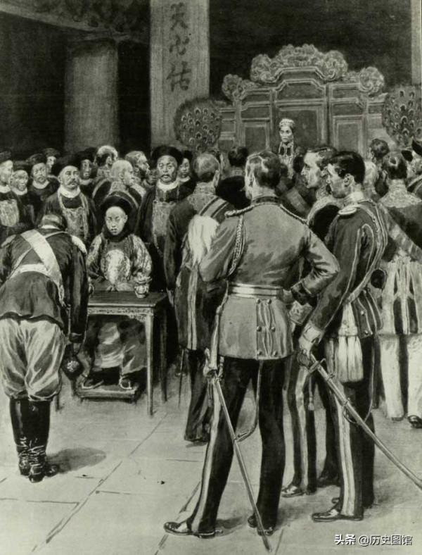 100多年前，西方人把慈禧太后畫成這樣，真是少見