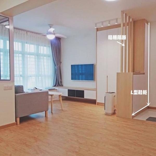 如果裝修可以再來一遍，我肯定要給玄關留1㎡，下沉5公分乾乾淨淨