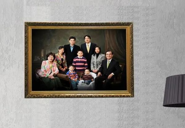 全家福照片擺放位置