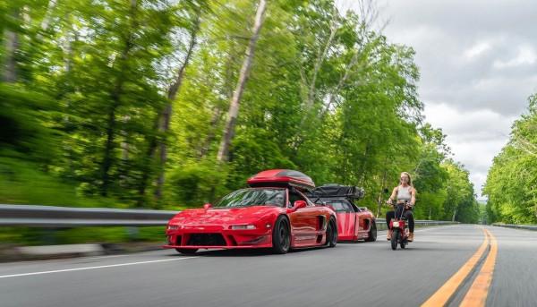 NSX改拖車,這兄弟是怎麼想的? NSX改拖車,這兄弟是怎麼想的?