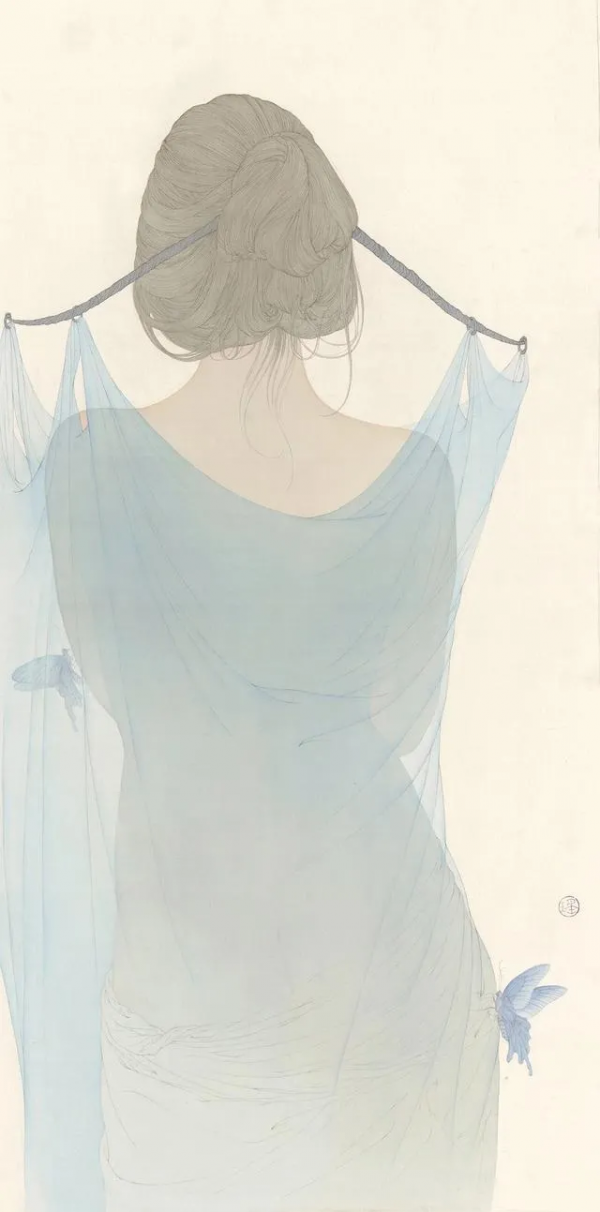 人美畫更美,80後美女畫家的人物畫太棒啦 人美畫更美,80後美女畫家的人物畫太棒啦