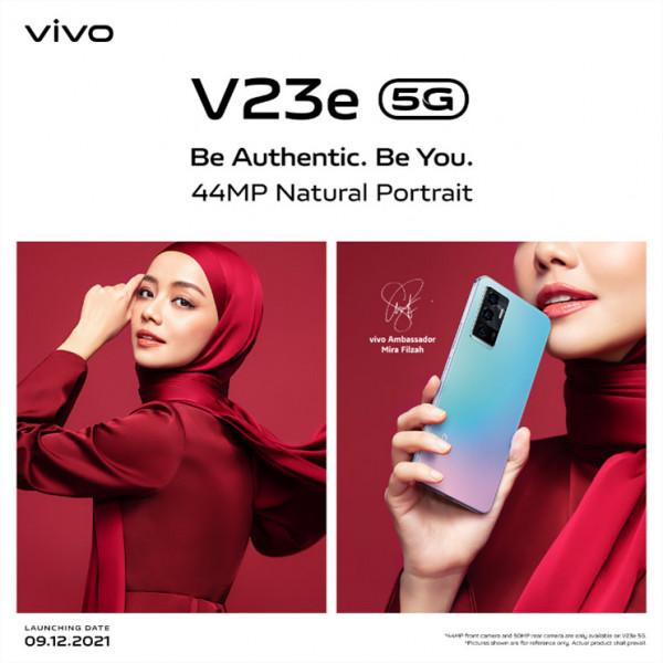 vivo V23e 5G品牌大使Mira Filzah將出席12月9日釋出會
