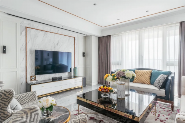 大理石背景牆成為當代年輕人的首選，氣質真的不錯