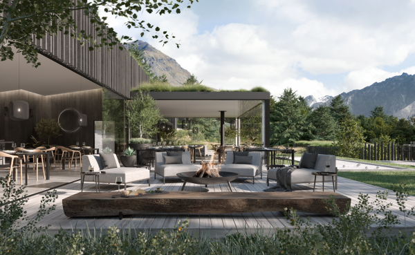 消失在風景中的別墅，你生活在風景中，而我在欣賞風景