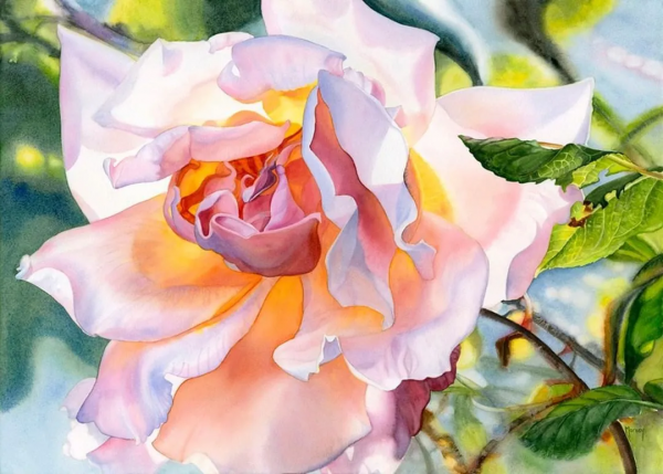 55歲拿起畫筆,成為最懂花的女人!筆下絢爛唯美的水彩花卉太美了 55歲拿起畫筆,成為最懂花的女人!筆下絢爛唯美的水彩花卉太美了