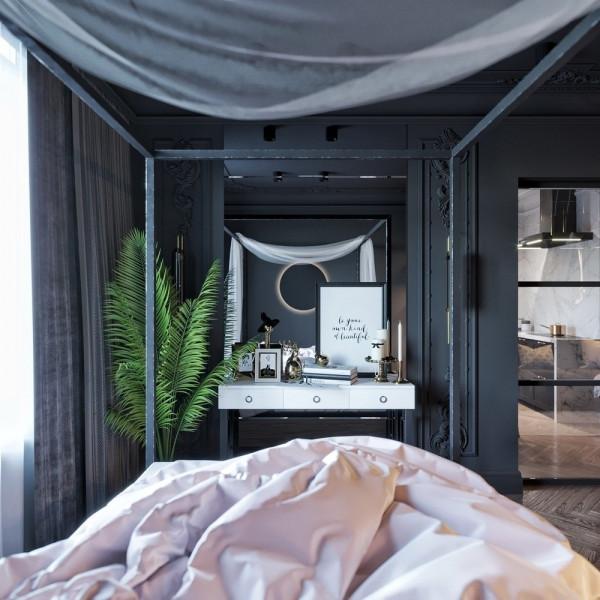 46歲姐姐38㎡小屋，光一個臥室就把我吸引了，全屋時尚優雅高階