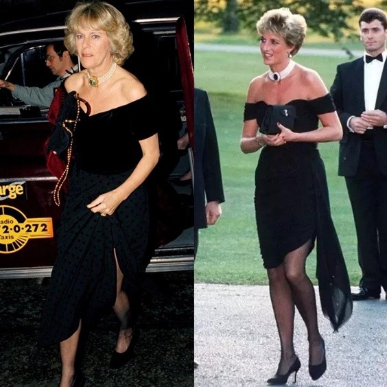 戴安娜身高178釐米，35年前訪問日本一枝獨秀，寶藍色禮服最出彩
