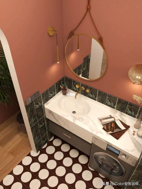 你還只知道黑白灰?這些神仙配色讓衛生間告別賓館風 你還只知道黑白灰?這些神仙配色讓衛生間告別賓館風