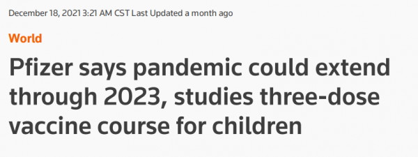 科學家最新預測，新冠大流行2022年結束無望？2023或以後有望結束