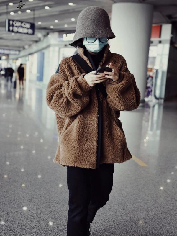 張子楓機場私服，軟糯可愛的妹妹｜||