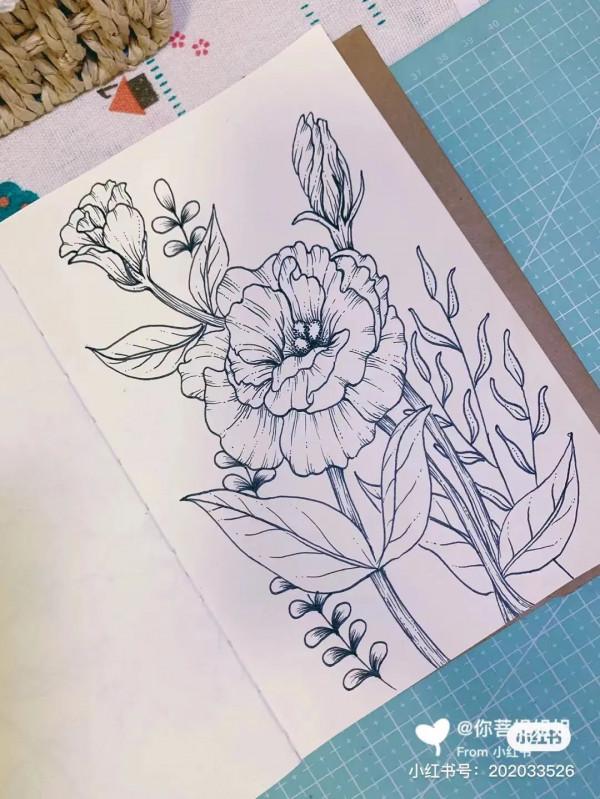 頂級創意線描,張張精緻走心,不收藏太可惜了 頂級創意線描,張張精緻走心,不收藏太可惜了