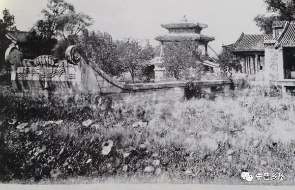 晚清頤和園的石舫 晚清頤和園的石舫