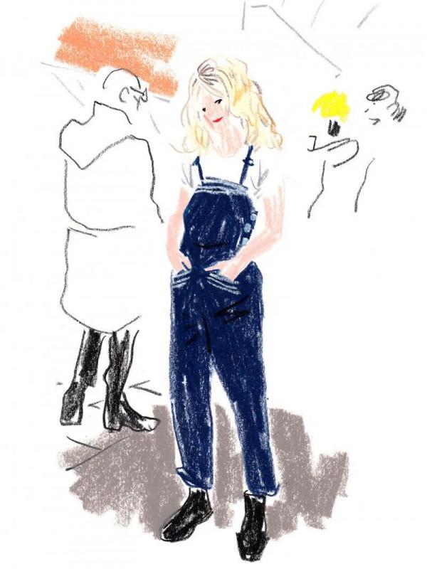 時尚插畫師Damien Florébert Cuypers繪製出隨性而自由的時尚插畫