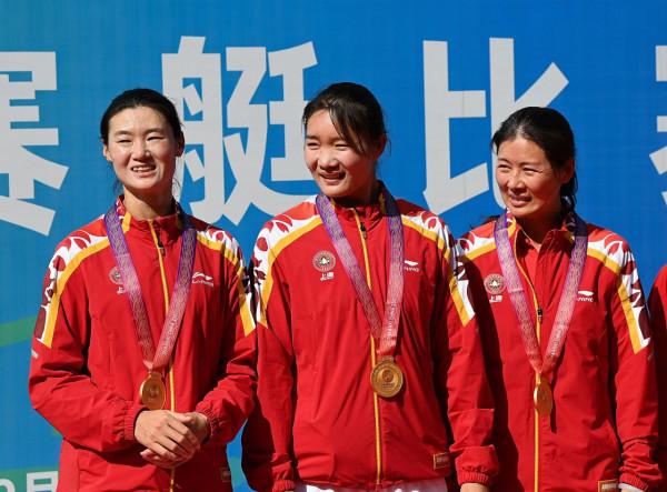 賽艇——女子雙人雙槳決賽賽況 賽艇——女子雙人雙槳決賽賽況