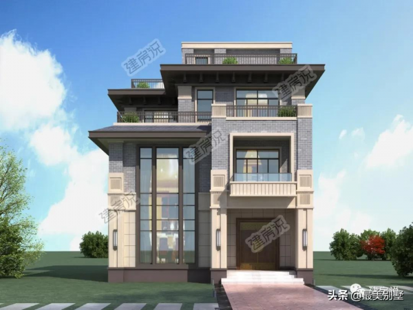 簡直太享受了！這款新中式別墅，能建一棟是真的有本事