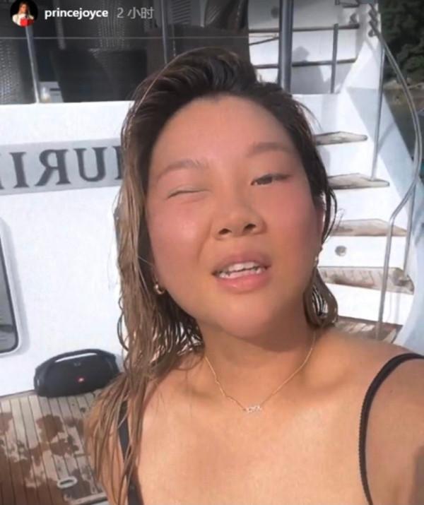 沈殿霞女兒罕露面，開豪華遊艇和朋友聚會，年過34歲享受單身生活