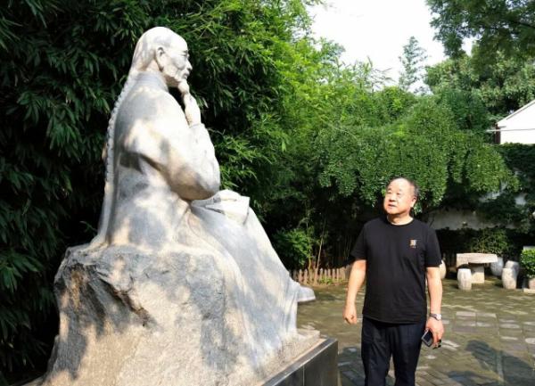 莫言參觀蒲松齡紀念館撰文《柳泉問仙》：“留仙先生給予我深刻啟示”