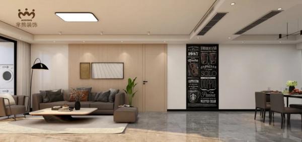 羋熊科技裝飾 |110㎡高品質新居，從入戶就讓人賞心悅目，太漂亮