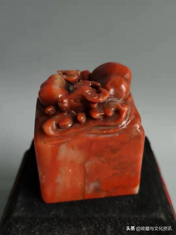 晚清壽山石印章鑑賞