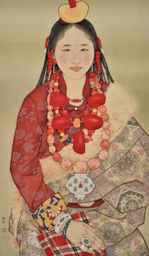 細緻的線條——畫家何馥君工筆人物作品欣賞 細緻的線條——畫家何馥君工筆人物作品欣賞