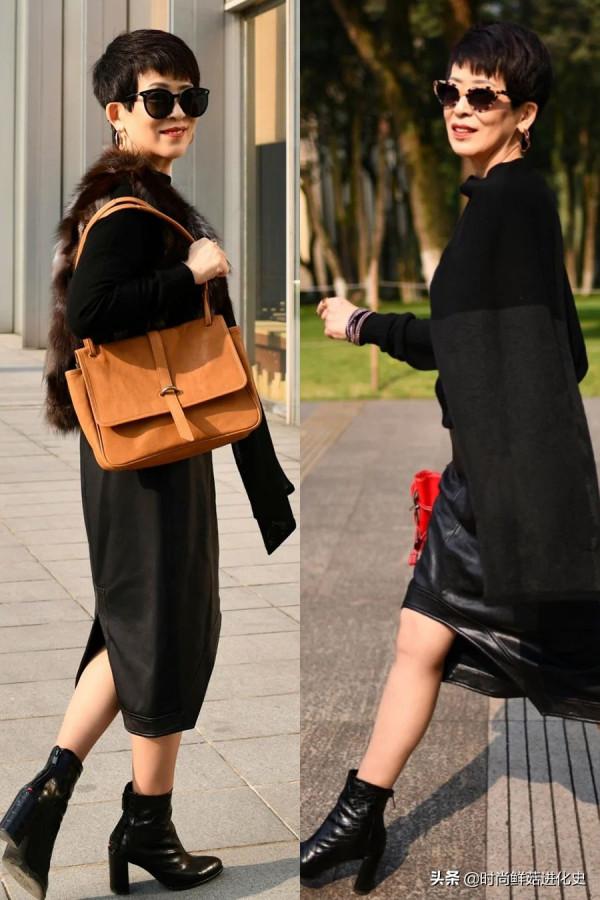 65歲阿姨真會穿，入秋後用這4雙鞋提升時髦感，越老越有時尚範兒