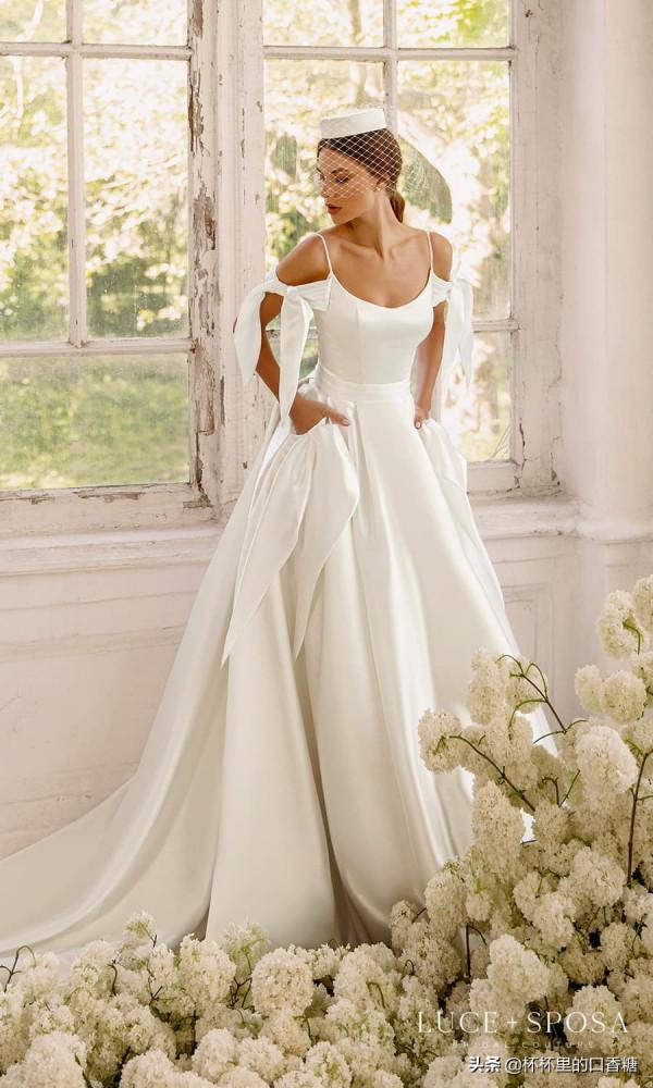 Luce Sposa2022 &quot;Symphony of Flowers&quot;婚紗系列 輕盈優雅簡潔嫁衣