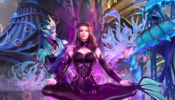 斗羅大陸：她氣質雖然比不上千仞雪，但看朱竹清的戰鬥才像3D畫面