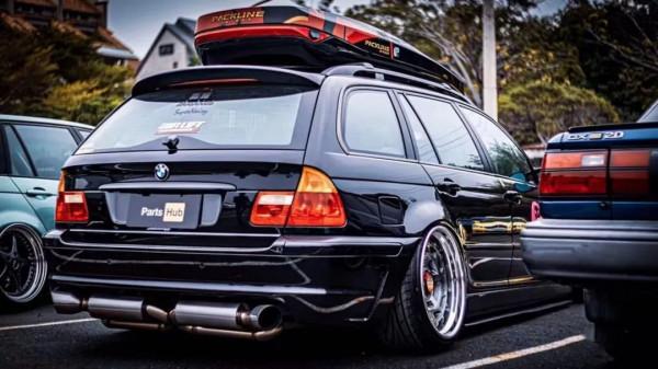 改了30萬的全新寶馬3系旅行車，來欣賞臺灣資深瓦罐車友的傑作