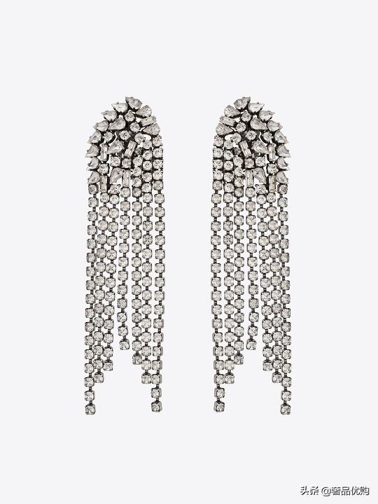 YSL 2021秋冬服飾珠寶：四葉草與十字型珠寶