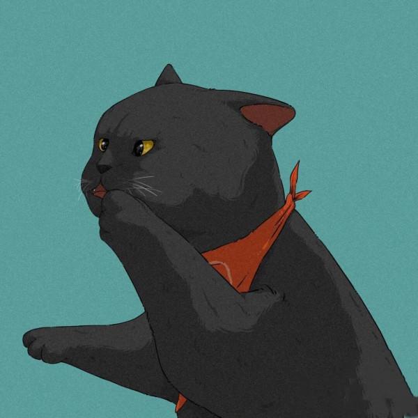 治癒插畫貓咪系列2